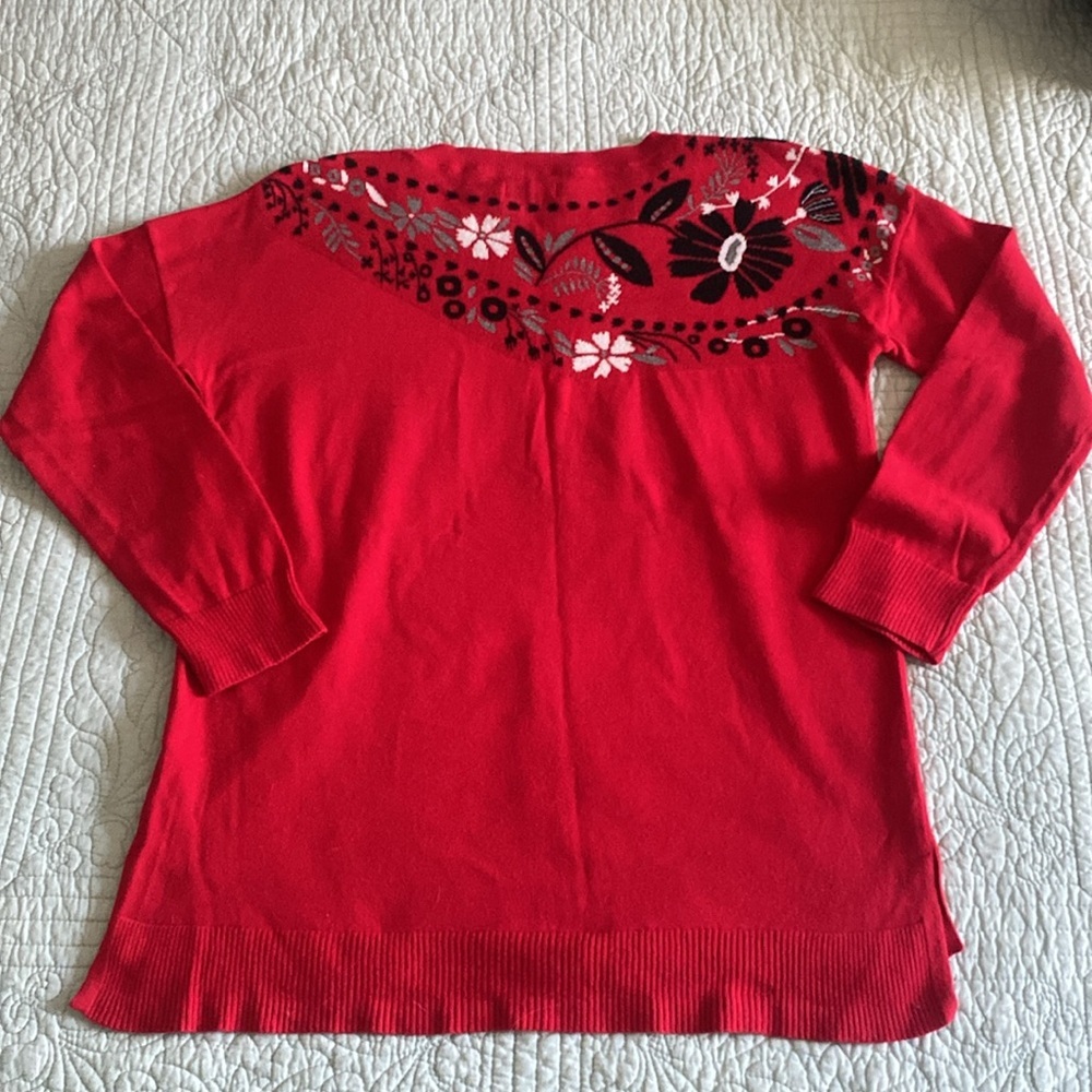 Red Sweater